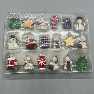 New in box set of 18 holiday ornaments NWOT